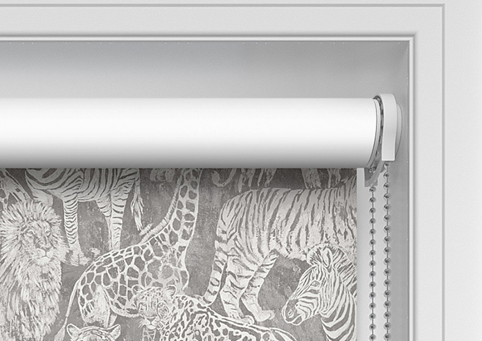 Zambezi, True Grey - Twist&Fit Roller Blind - Image 11